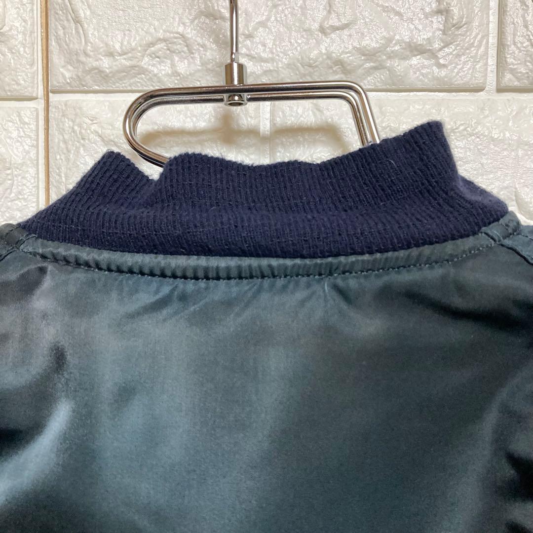 【アルファインダストリーズ】（M）MA1 フライトジャケット 米国製 ジップUP