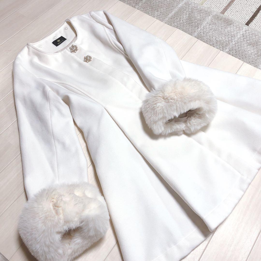 ROJITA バックリボンフーディーコート - メルカリ