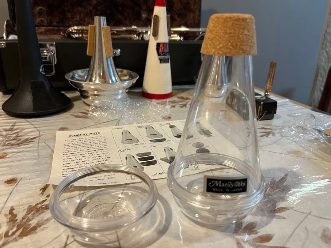 YAMAHA YTR2335 トランペット本体+付属品多数シルバー