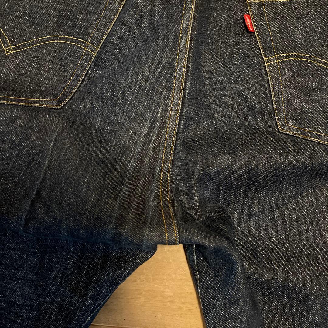 良品 濃紺 LEVI'S 501XX 1955 米国製 赤耳 W36 x L34