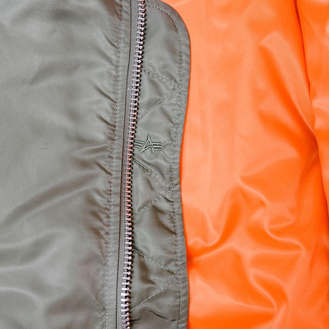 アルファ MA-1 USA製 80s 90s リバーシブル　フライトジャケット