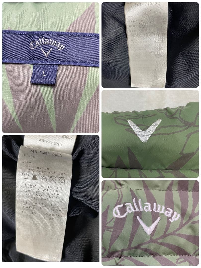 つばくんさん用　Callaway Lサイズ　ダウン　ジャケット　ベスト