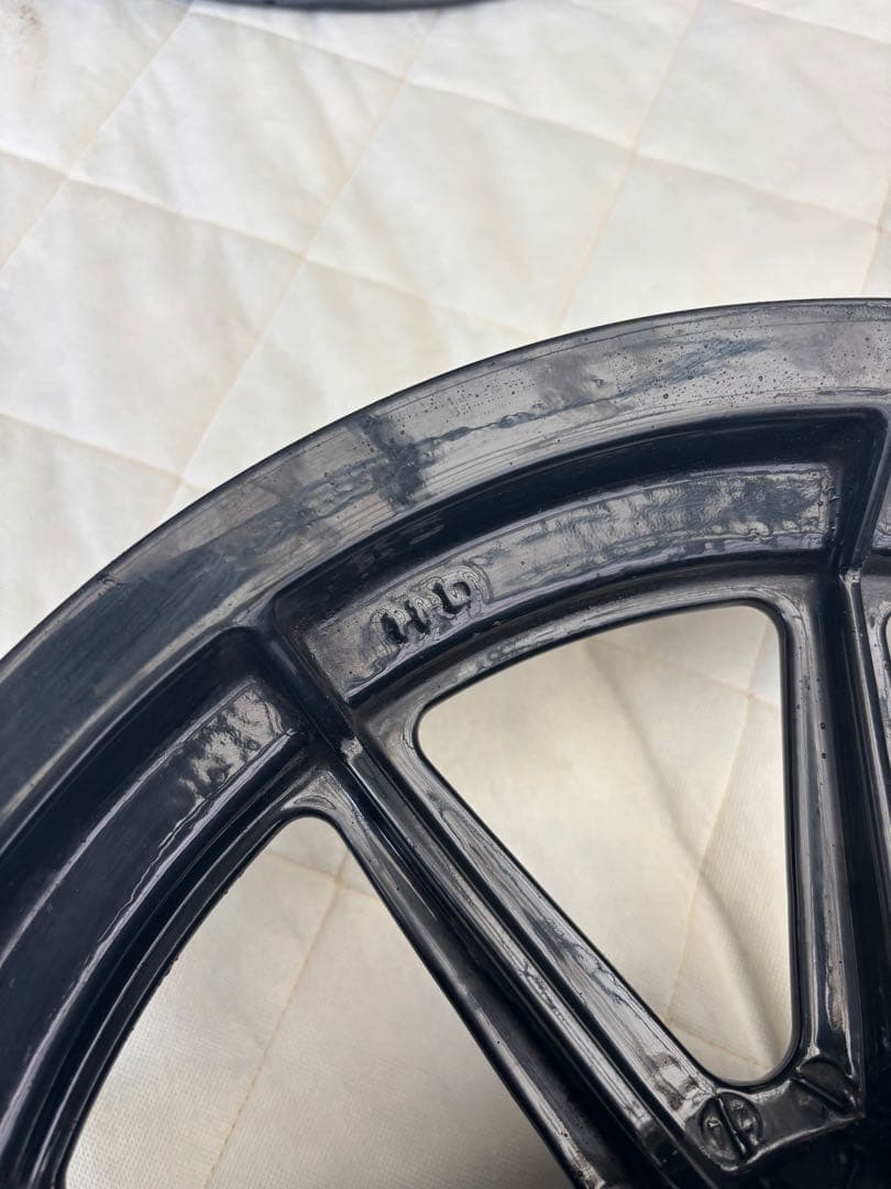 s＿s様専用 ブラック 9本キャスト 前後セット ハーレー純正 値下げしま