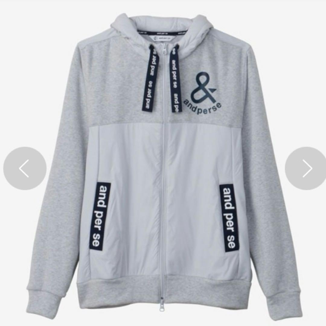 【39,600円新品】アンパスィ 2023年フード付 パーカー　メンズL