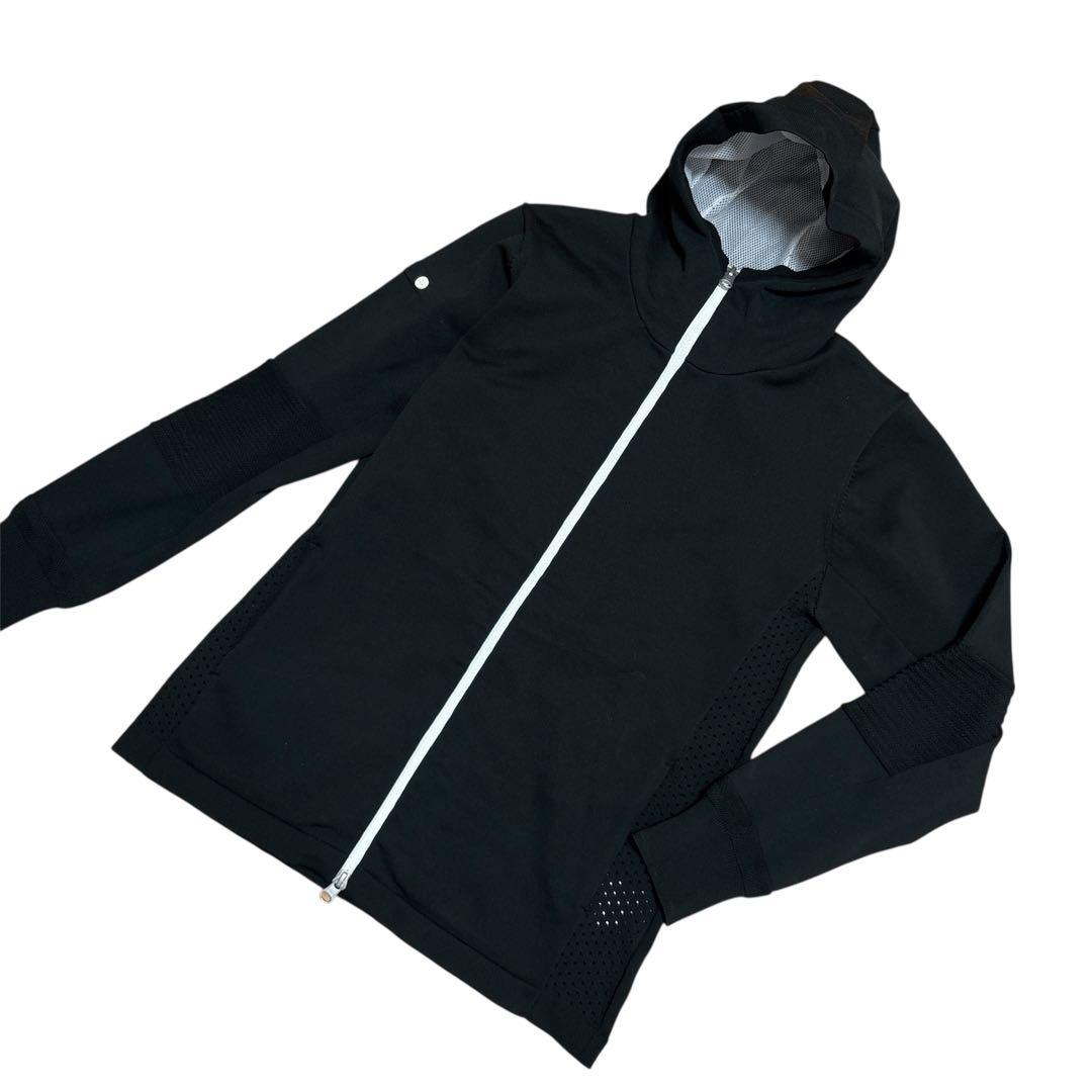 黒M 定価37400円　ブリーフィングゴルフ　レディース　ニットパーカー