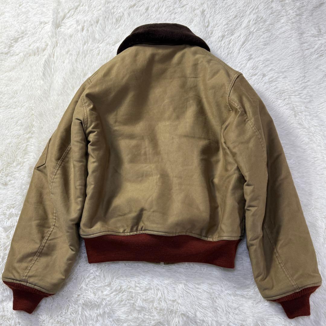 【レア】バズリクソンズ COLVINEX B-15 フライトジャケット 赤リブ