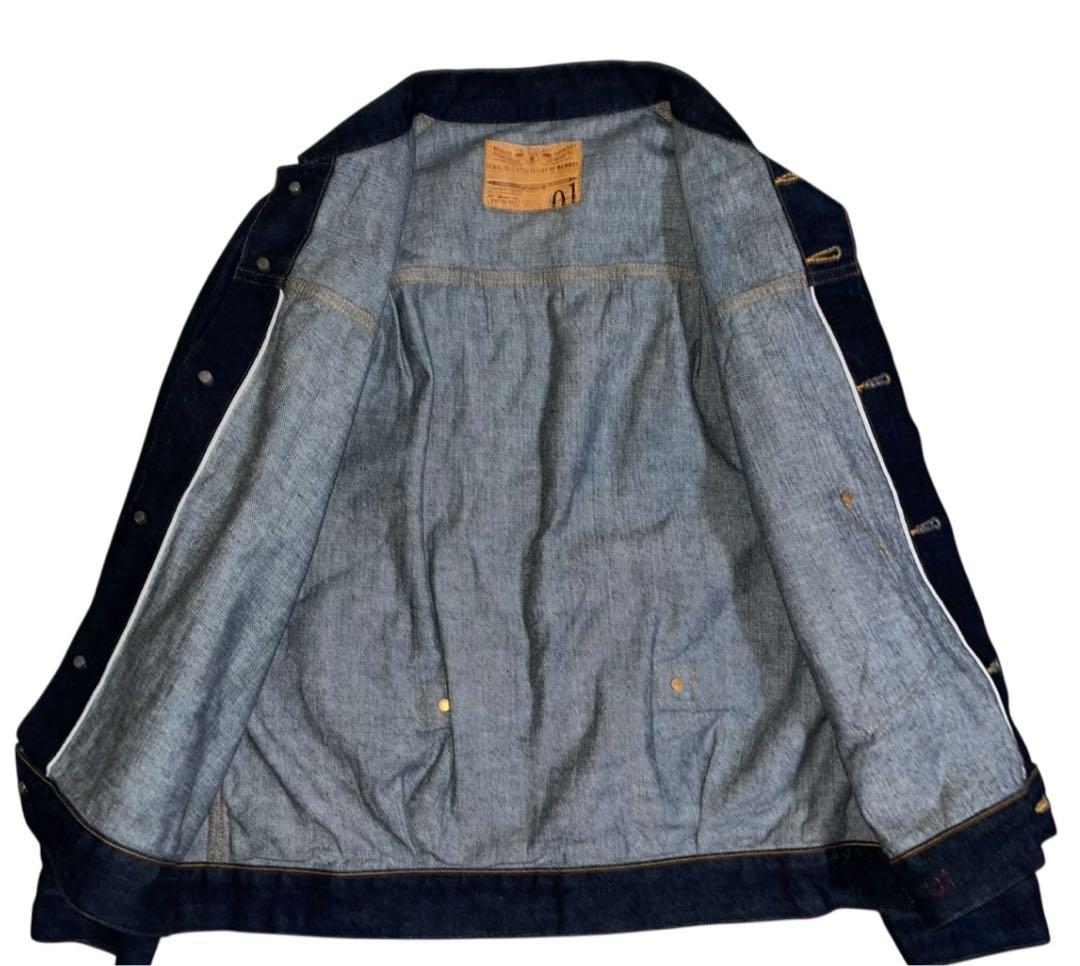 anachronorm アナクロノーム 1st デニムジャケット 濃紺