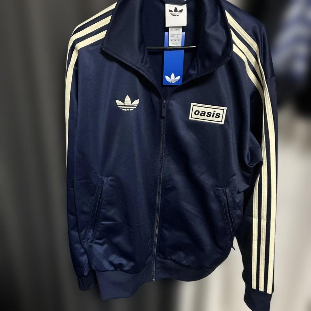 adidas oasis ジャージ M ネイビー KT3455 - メルカリ
