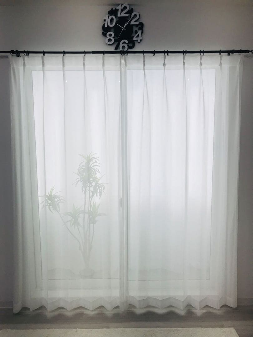 よう　1級遮光防炎　BE 2枚　レース　プリマ　2枚