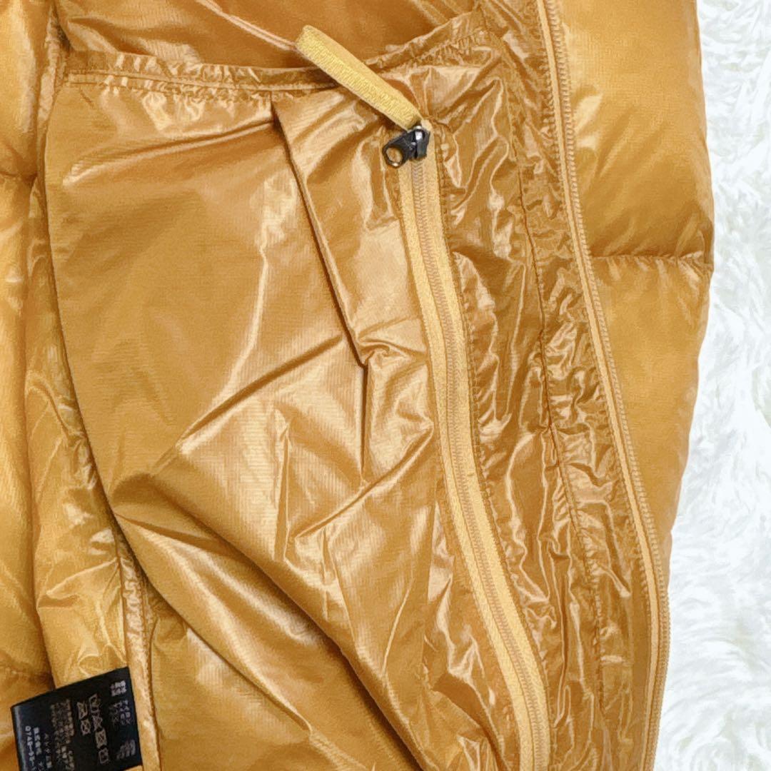 【美品】NANGA ナンガ ダウンジャケット Sサイズ マスタード ふわふわ