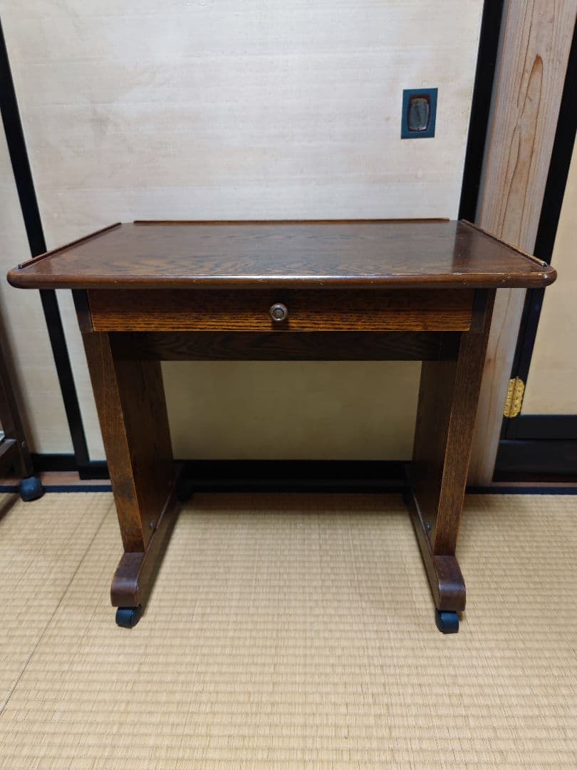 三越家具 カントリーハウス 机 デスク 引き出し コンソール 台