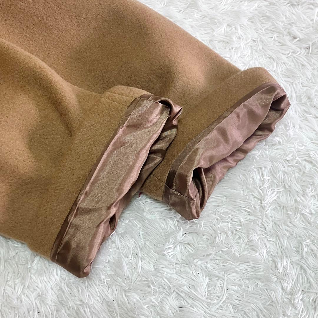 極美品　アルアバイル スプリットラグランロングコート ベルテッドコート 日本製