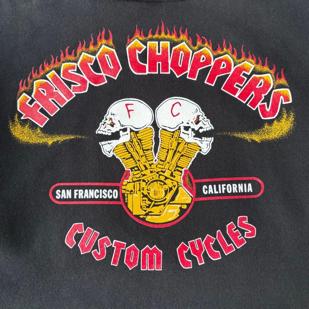 USA製 フリスコチョッパーズ FRISCO CHOPPERS パーカー L