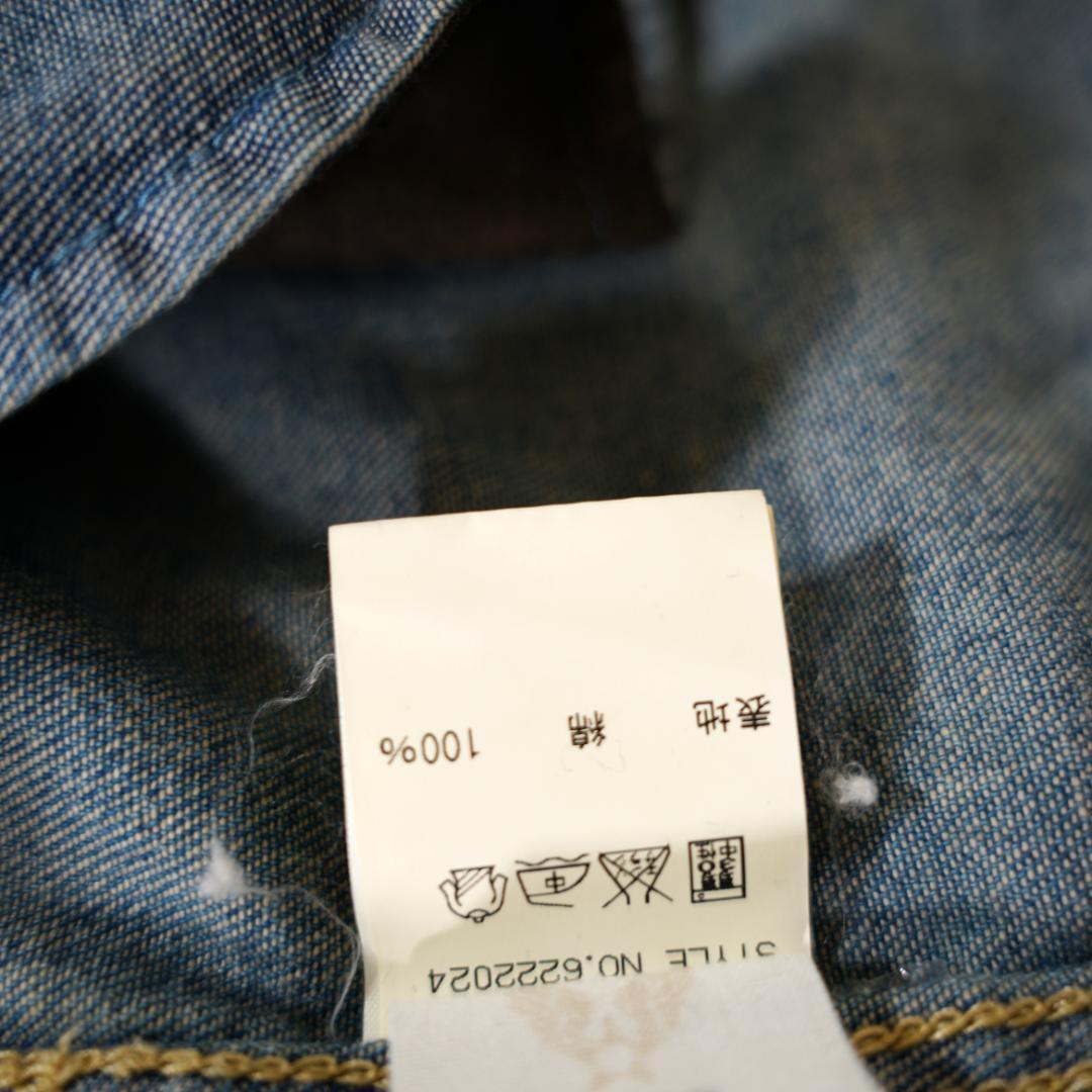 【美品】AVIREX　アヴィレックス　3WAYデニムモッズコート　Lサイズ