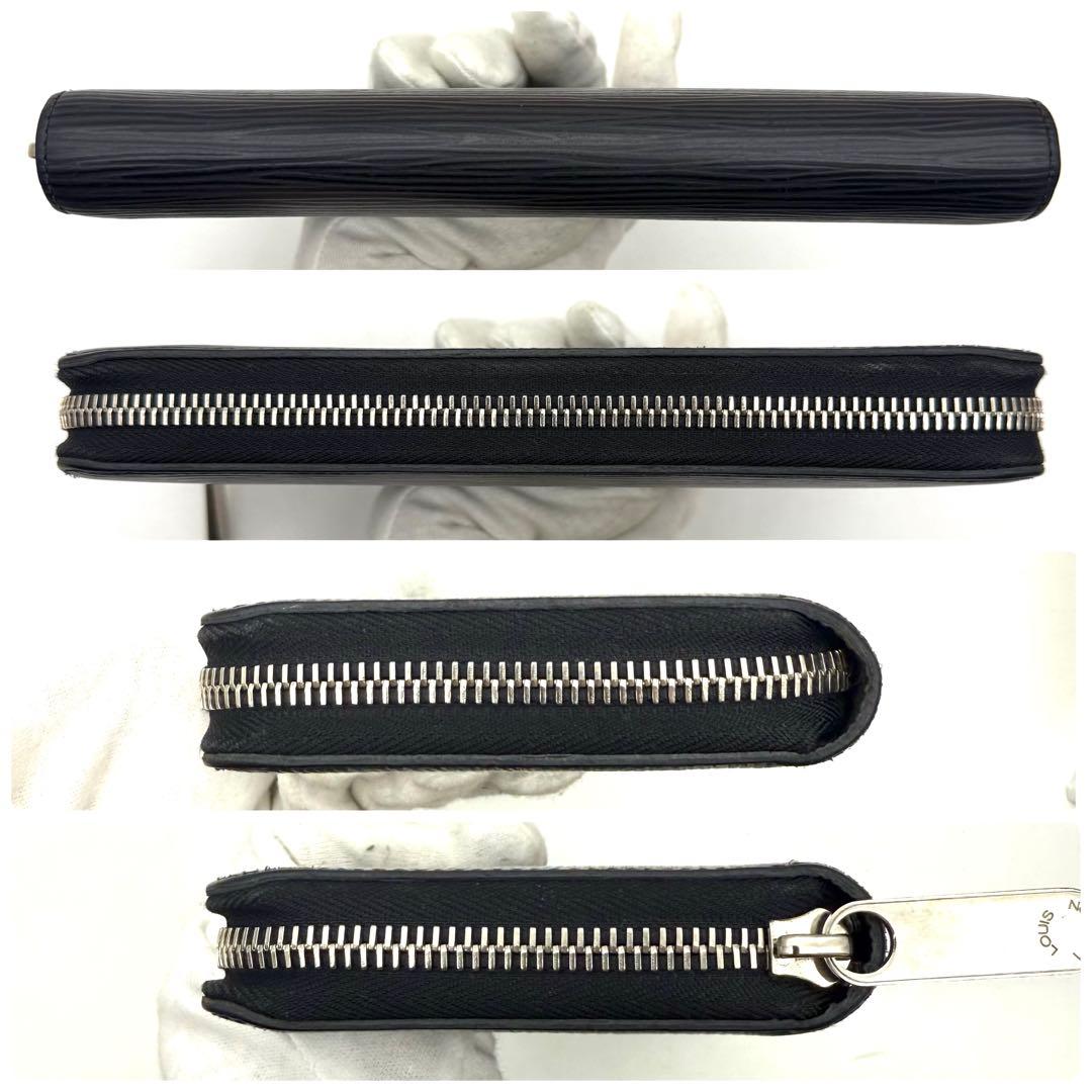 【こう】新型 ルイヴィトン エピ ジッピーウォレット ノワール 黒 長財布