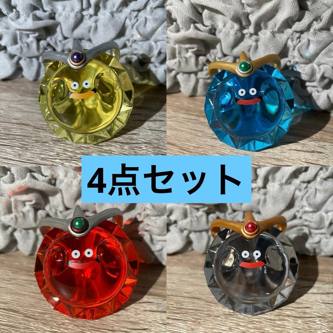 ドラゴンクエスト ビッグクリアフィギュア スライムエンペラー等 4点