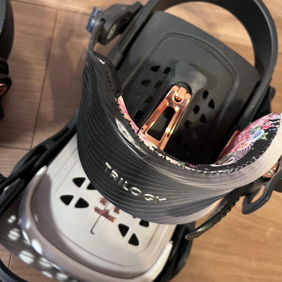 TRILOGY SAKURA スノーボード ビンディング Mサイズ