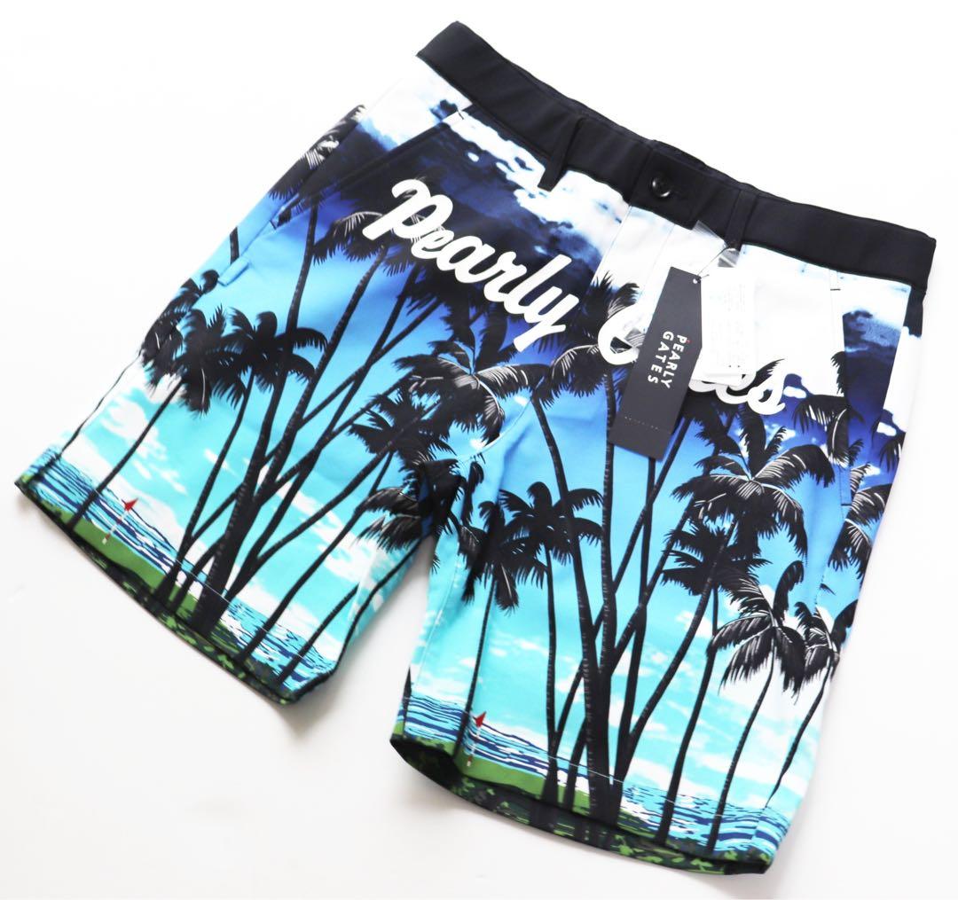 《パーリーゲイツ》新品 ドビーストレッチ ショートパンツ 4(W78~82)