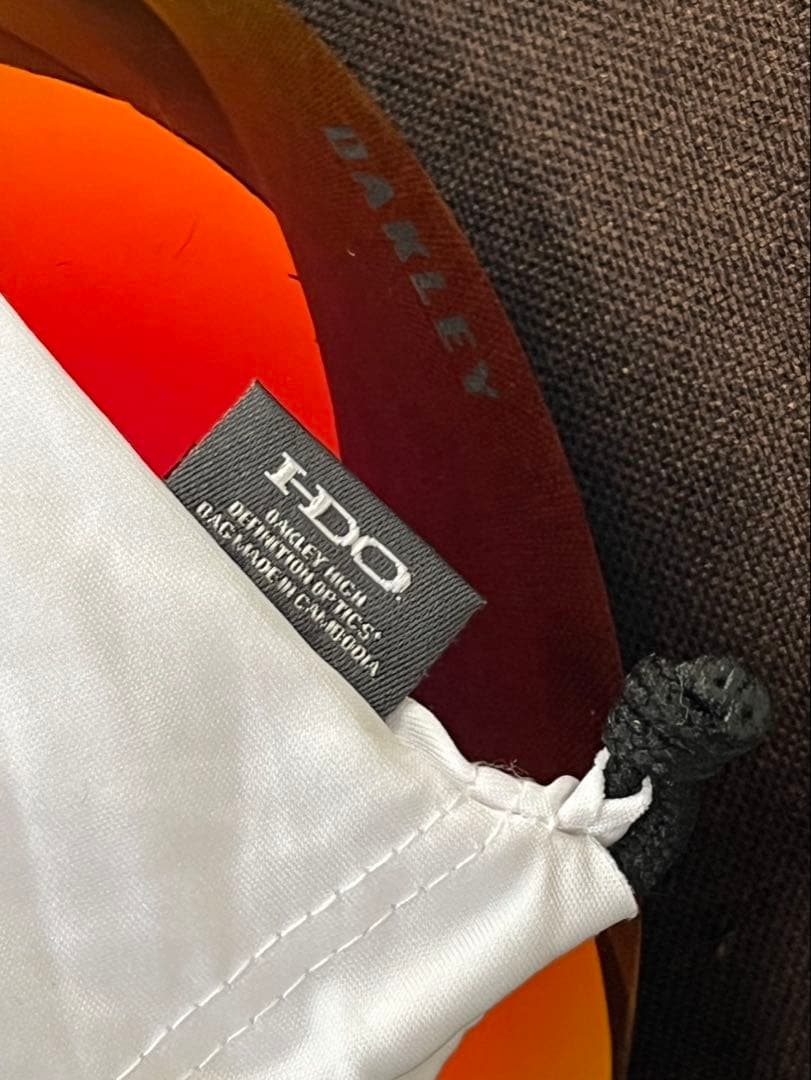 美品　オークリー ゴーグル HDOPRISMフライトデッキ 赤色レンズ