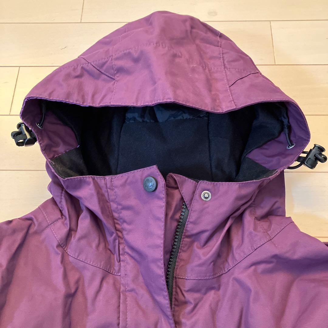 12.6 Ride ライド スノーボードウェア パープル スカル 総柄 M