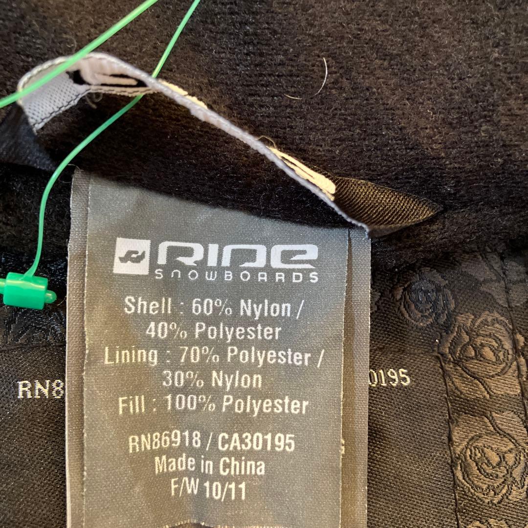 12.6 Ride ライド スノーボードウェア パープル スカル 総柄 M
