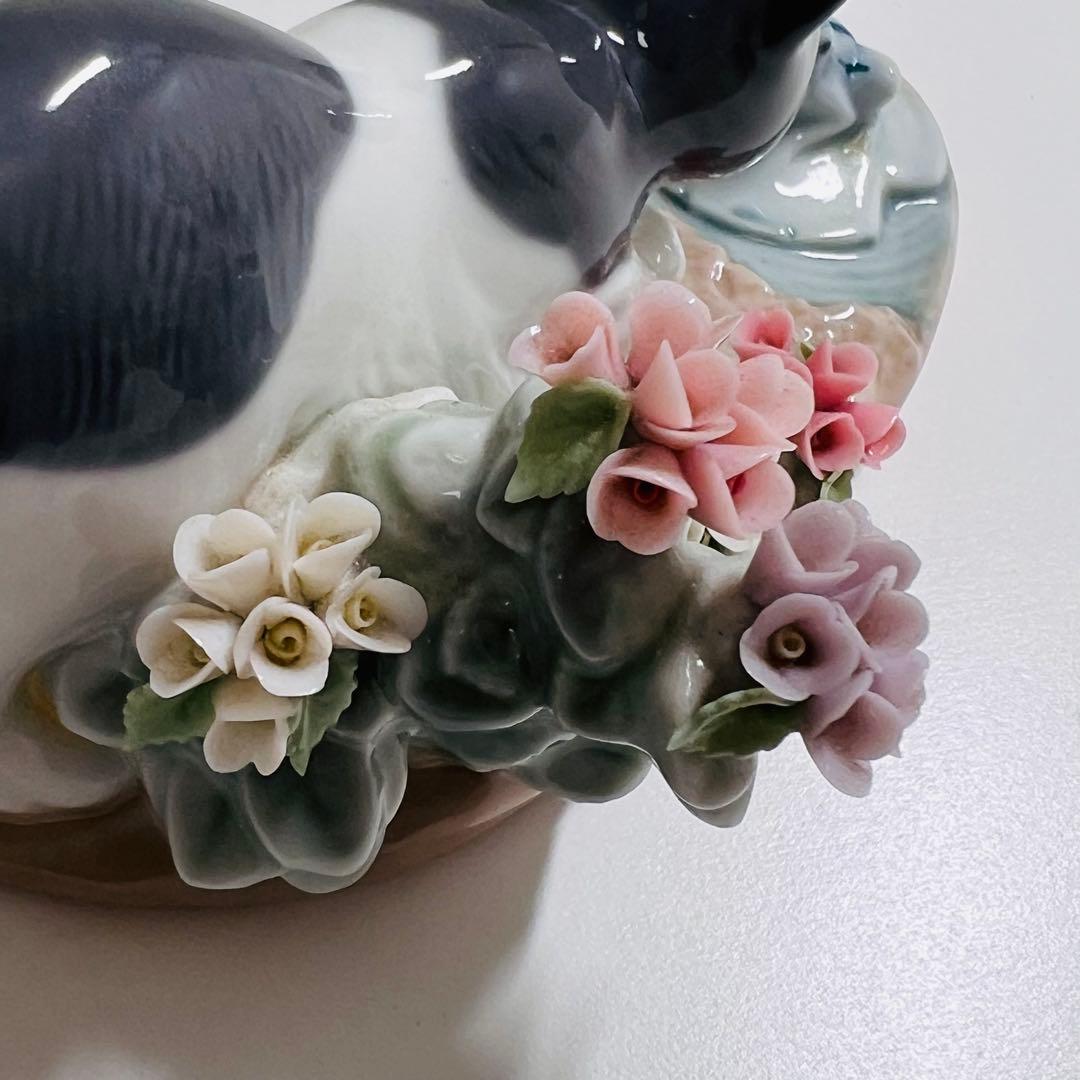 希少 共箱あり LIADRO KITTY CONFRONTATION にらみ合い