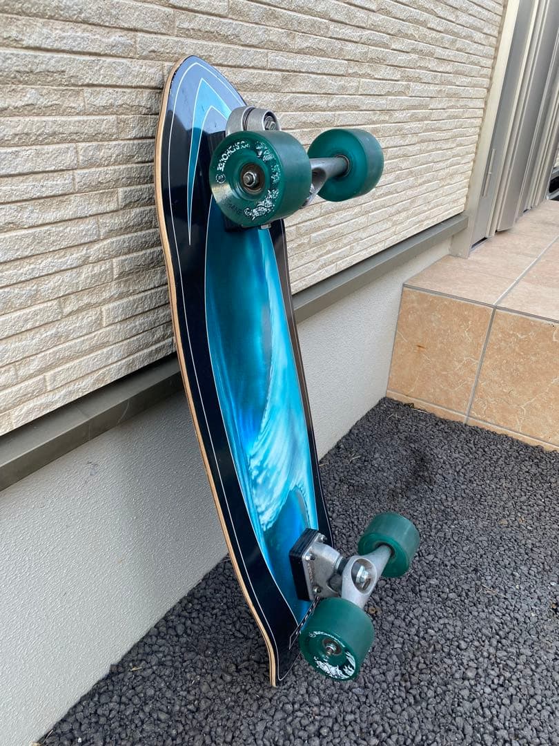 卸売りスポーツ - Carver スケートボード 青い波デザイン