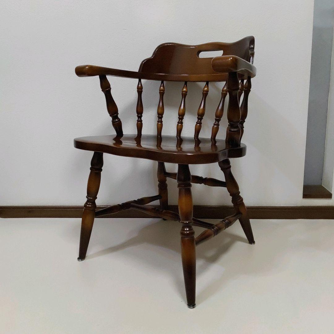 HIDA 飛騨産業 キツツキマーク ウィンザーチェア アームチェア