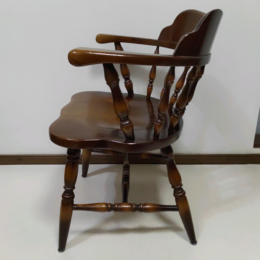 HIDA 飛騨産業 キツツキマーク ウィンザーチェア アームチェア