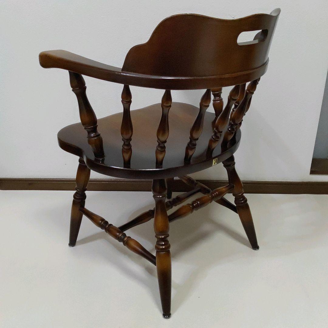 HIDA 飛騨産業 キツツキマーク ウィンザーチェア アームチェア