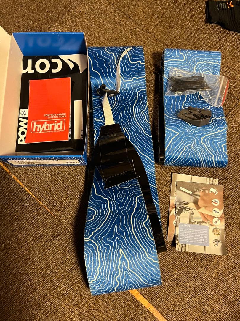 contour hybrid mix 135mm 192mm スキーシール