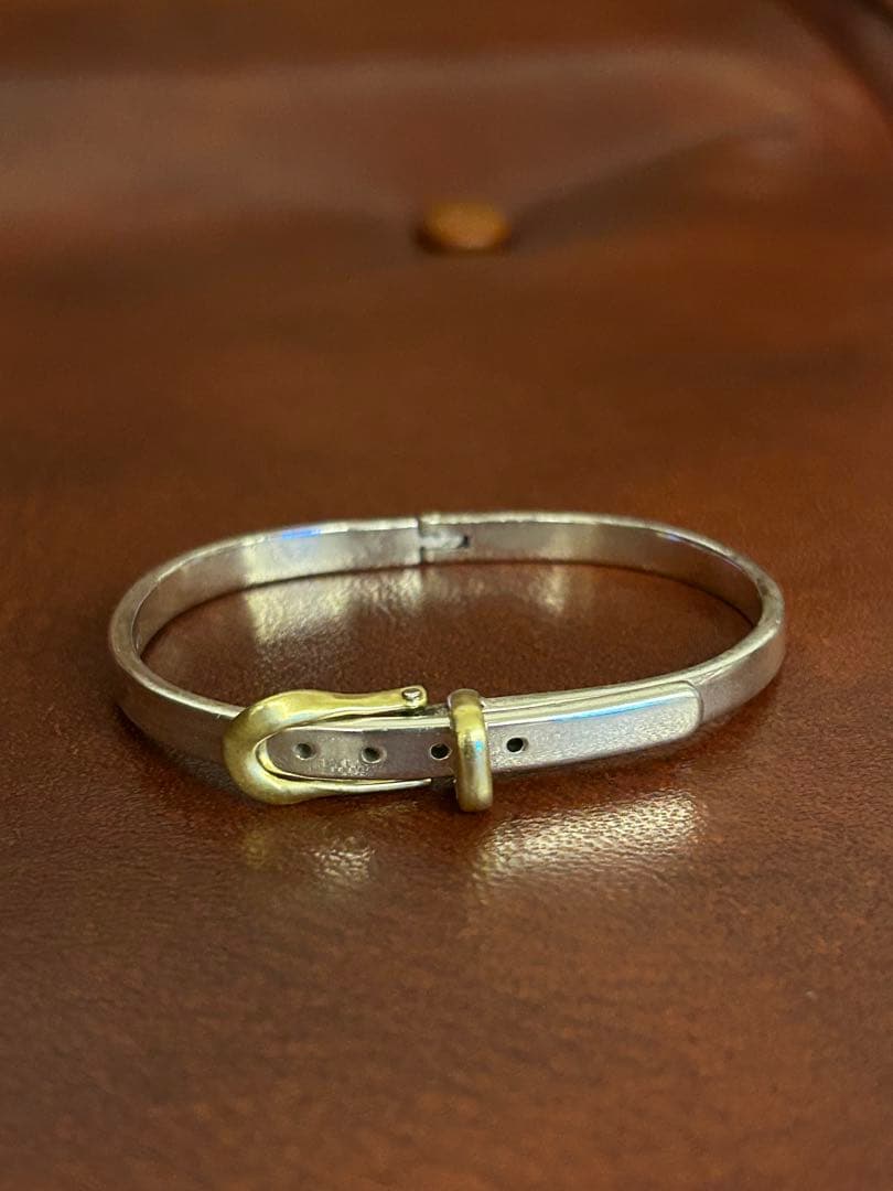 アクセサリー VINTAGE Mexican belt bangle silver925