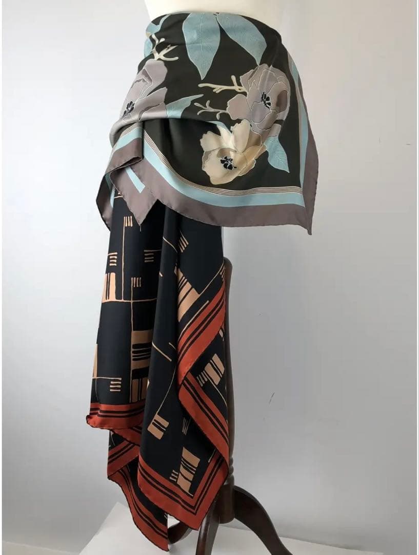 DRIES VAN NOTEN Silk Scarf Belt コレクション