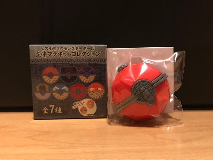 ヒスイ地方のモンスターボール 立体マグネットコレクション 】オリジン
