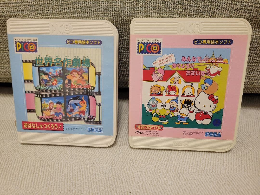 【動作確認済】PICO ピコ本体 ソフト6本セット　レトロゲーム