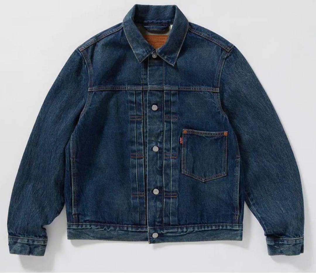 エディフィス別注 リーバイス デニムジャケット ファーストタイプ ビッグE
