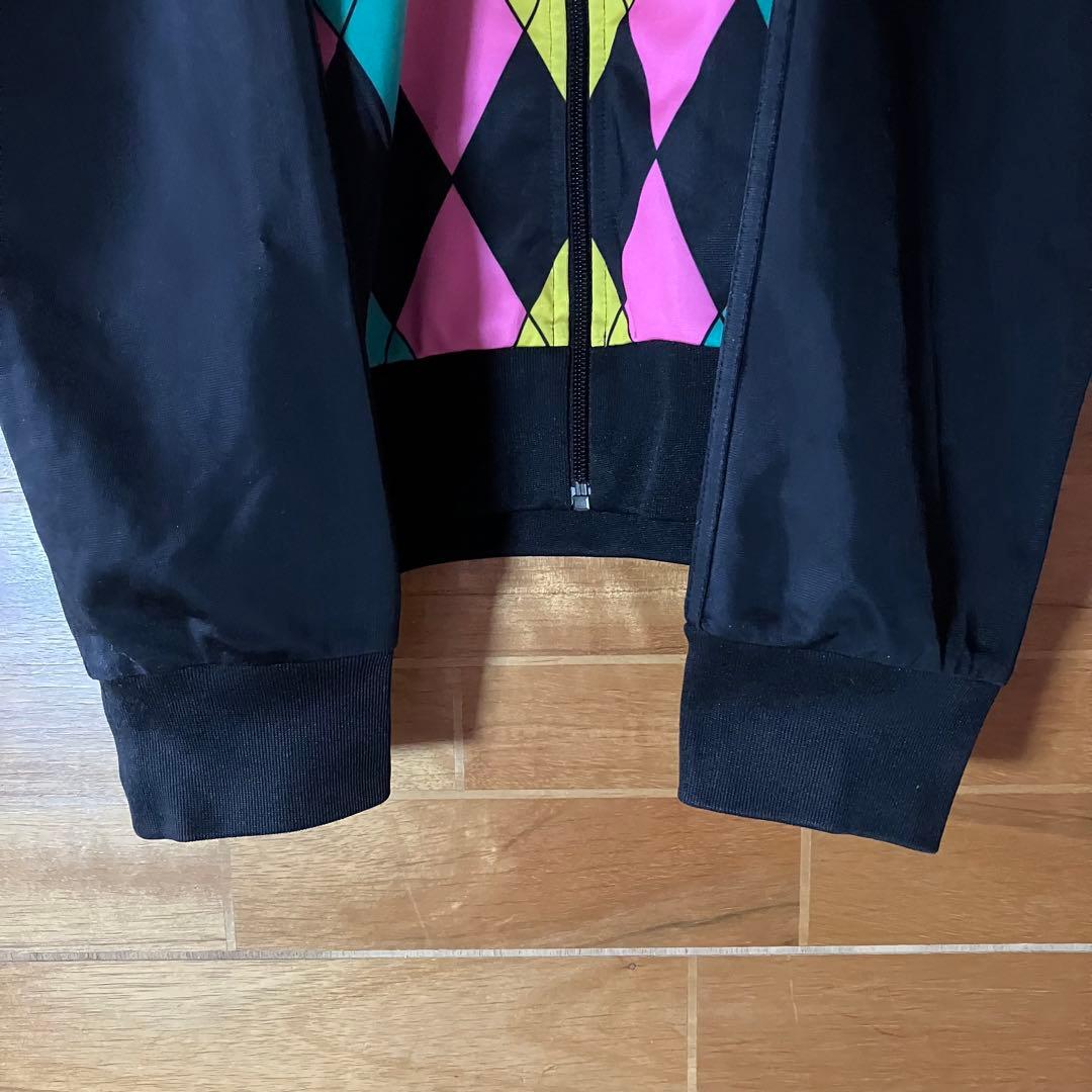 adidas アーガイル柄 トラックジャケット ジャージ 堂本剛 ダイヤ XL