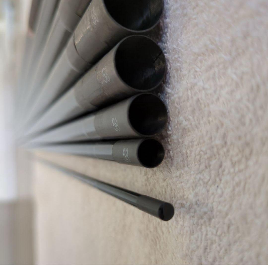 【美品】がま鮎 競技スペシャルV7 胴抜早瀬 9.0m