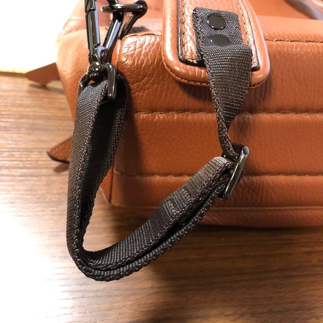 ザネラート　ZANELLATO ブラウンレザーリュック