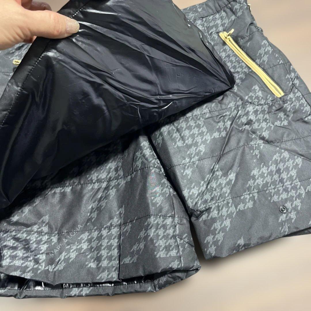 マーク&ロナハウンドトゥース柄 レディースショートパンツ