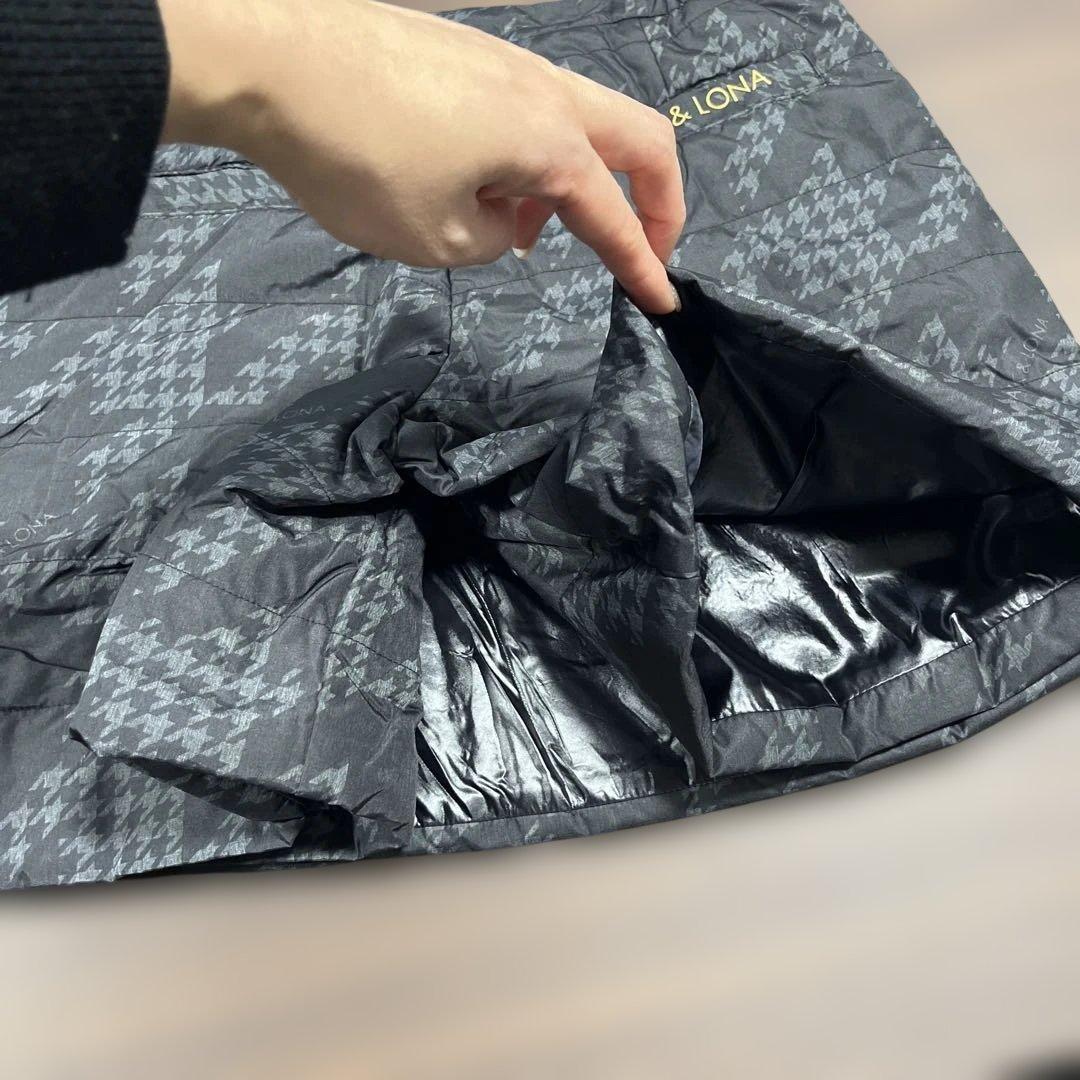 マーク&ロナハウンドトゥース柄 レディースショートパンツ