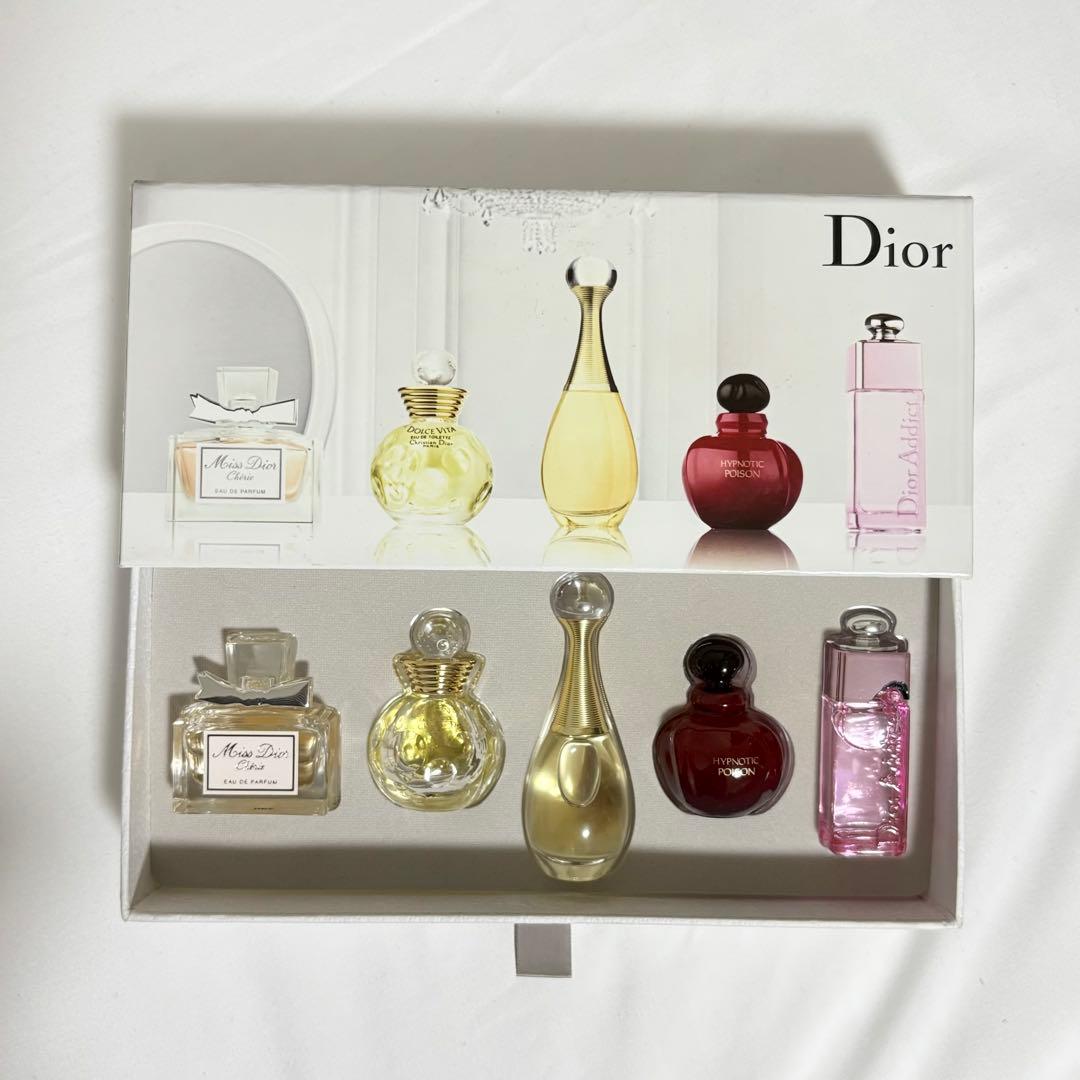 未使用】Dior 香水セット 5ml 各種 - メルカリ