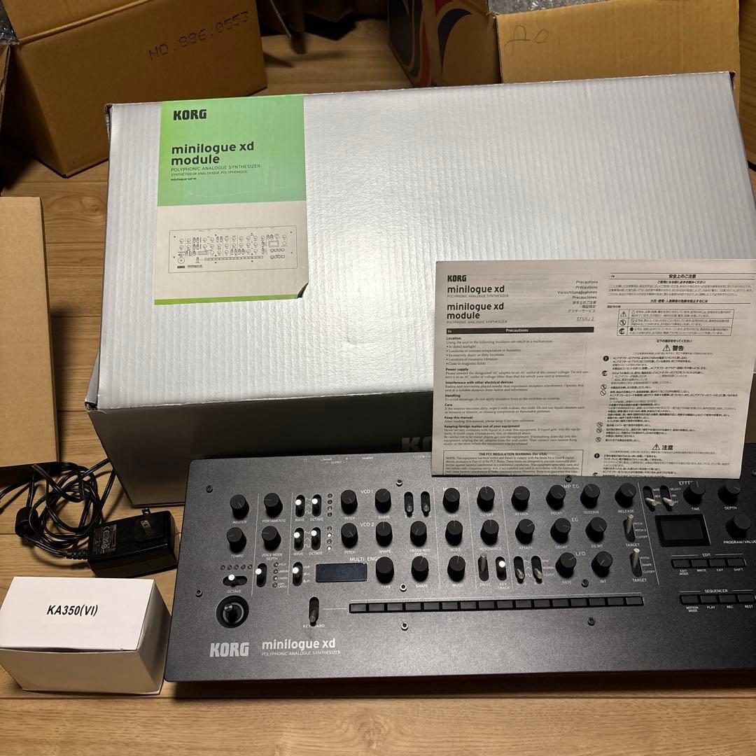 【美品】KORG minilogue xd ポリフォニックアナログシンセサイザー