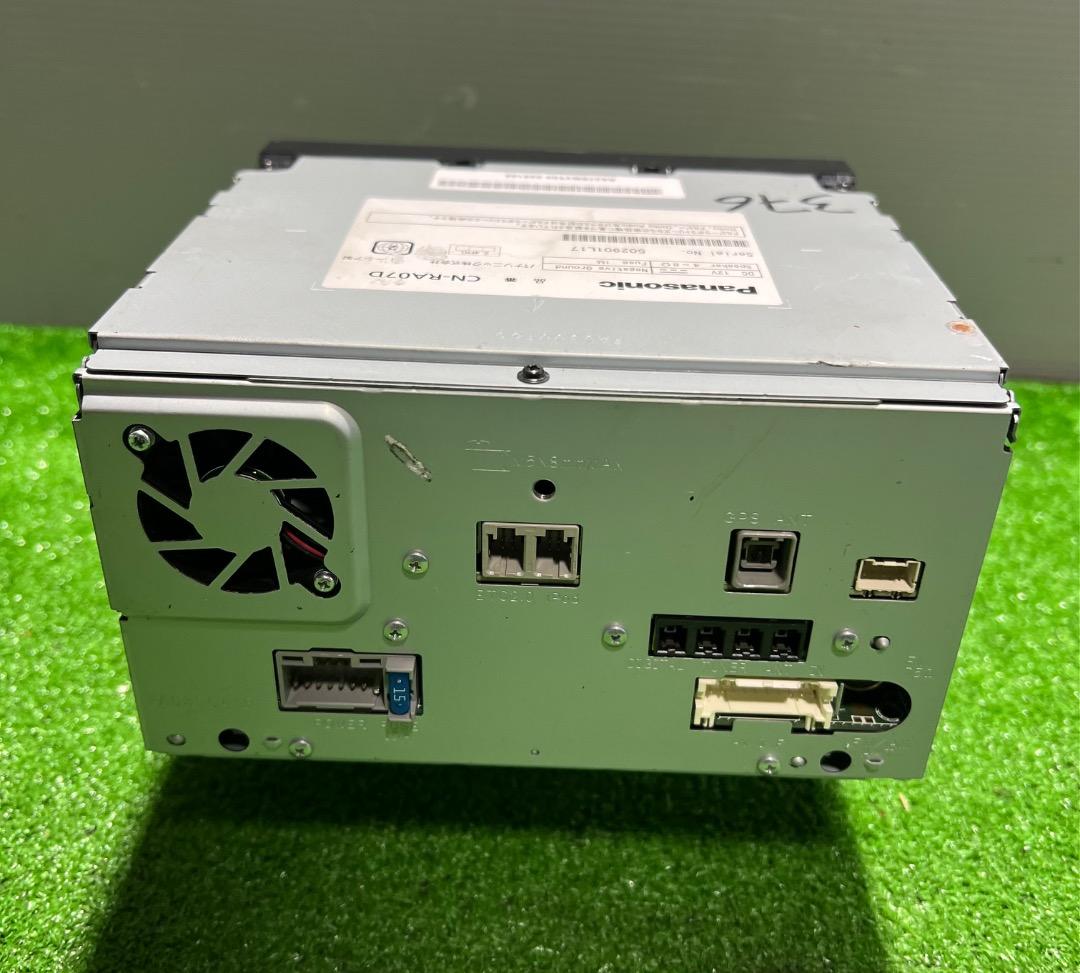 パナソニック CN-RA07D ナビ フルセグ。地図データ2020年版。