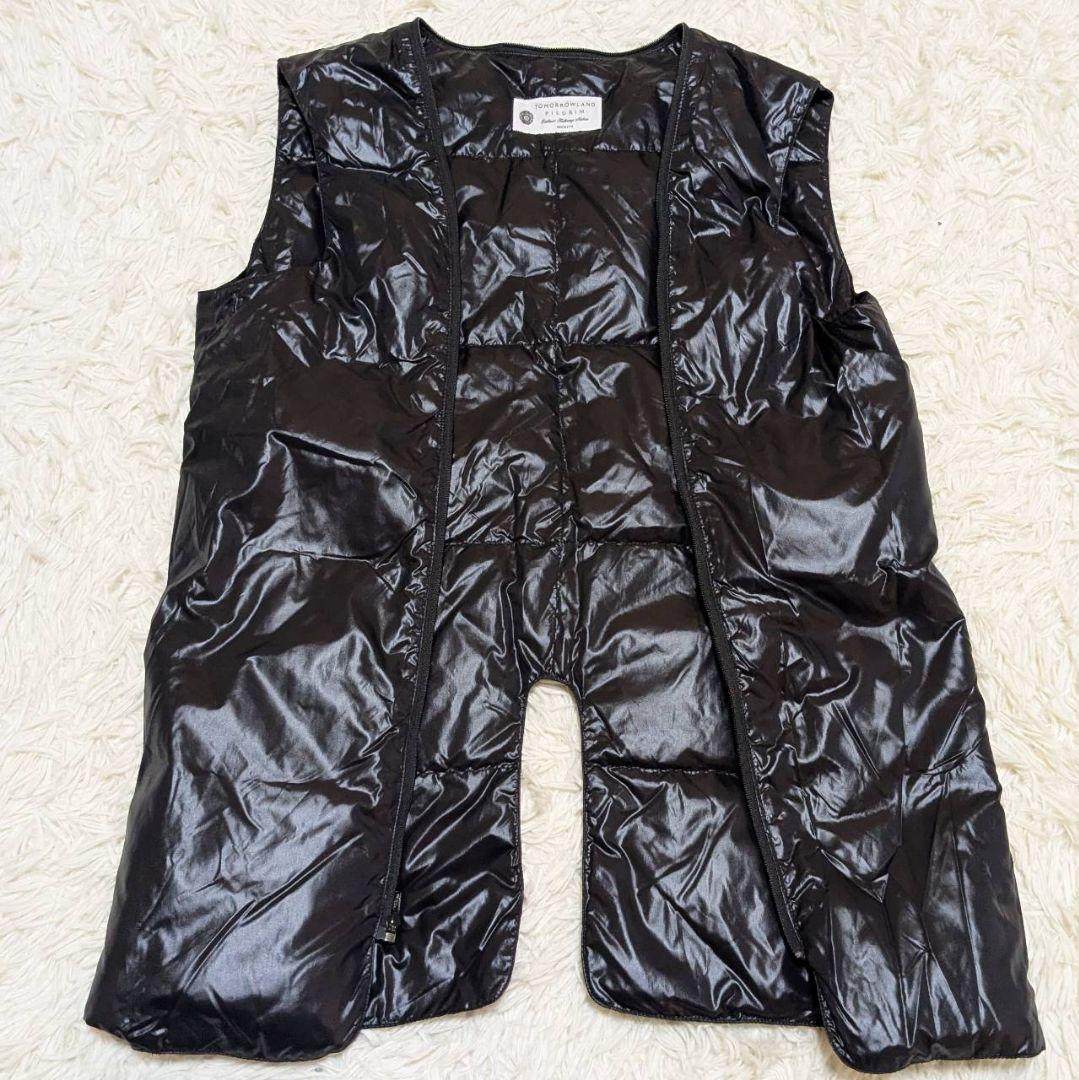 NY トゥモローランドピルグリム ステンカラーコート ダウンライナー 黒