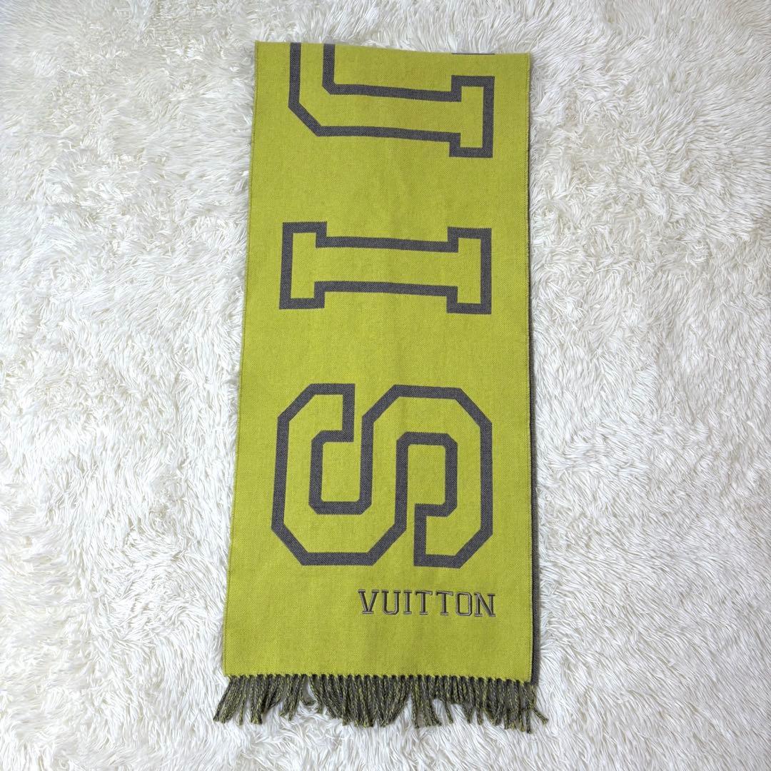 ルイヴィトン エシャルプ シティフルオ MP2154 カシミヤ混 マフラー 箱付