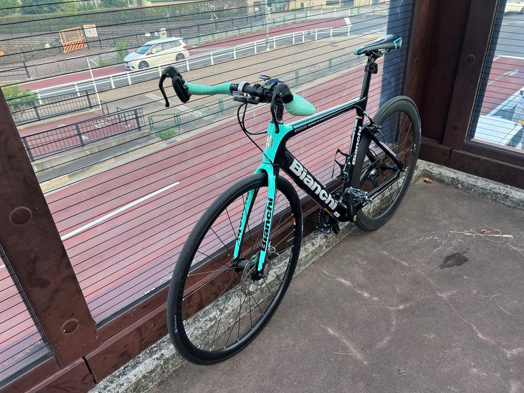 ビアンキアリア　Bianchi Aria フルカスタム 電動シフター　ディスク