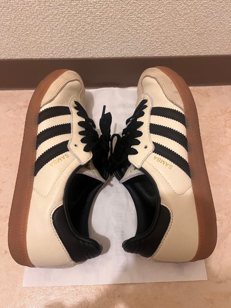 adidas サンバ　アイボリーベージュ　24cm