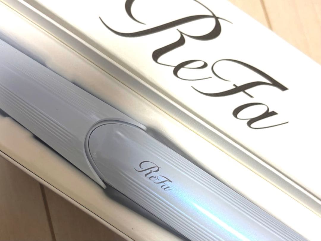 ReFa ストレートヘアアイロン ホワイト 箱付き