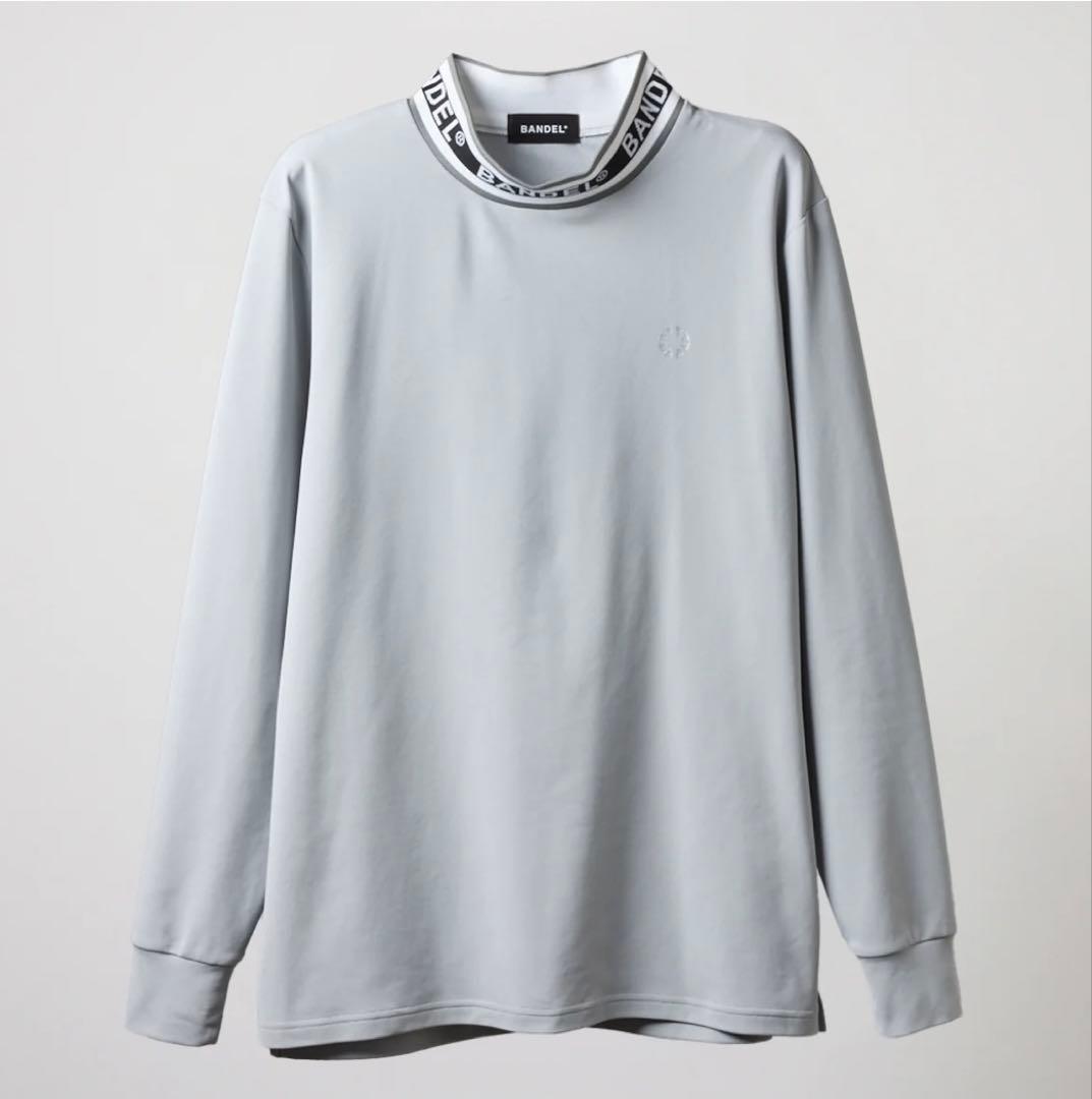 BANDEL XL 長袖　グレー　ハイネック